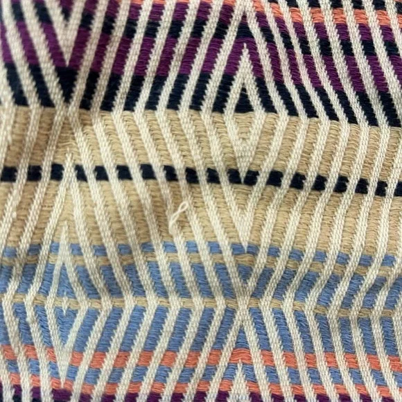 Roxy Mini Dress Women's Medium Strapless Boho Tribal Print Smocked Back Summer - Picture 7 of 12